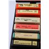 Image 2 : Eight Track Case with 8 Track Cassettes
