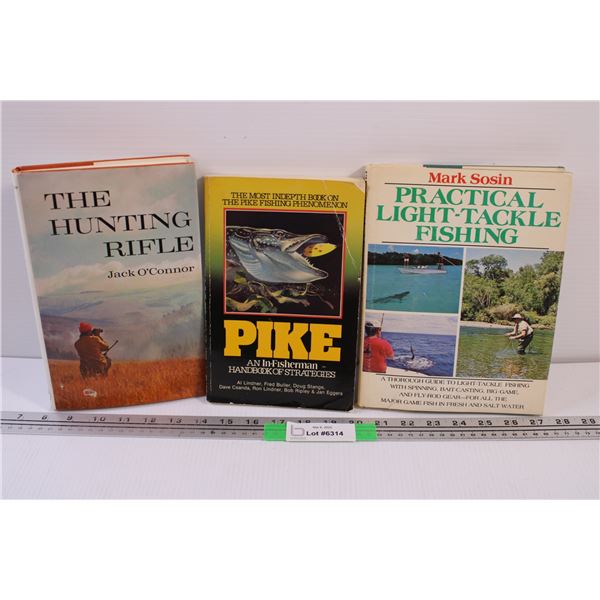 Hunting Rifle, Pike and Practical Light Tackle Books. Pike is a softcover