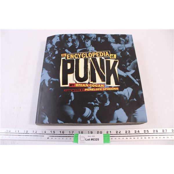 The Encyclopedia of PUNK by Brian Cogan Soft Cover Book