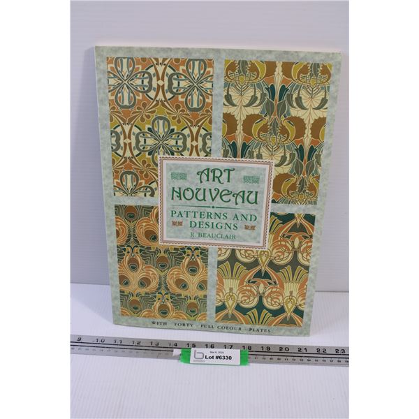 Art Nouveau Patterns and Designs Book by R. Beauclair