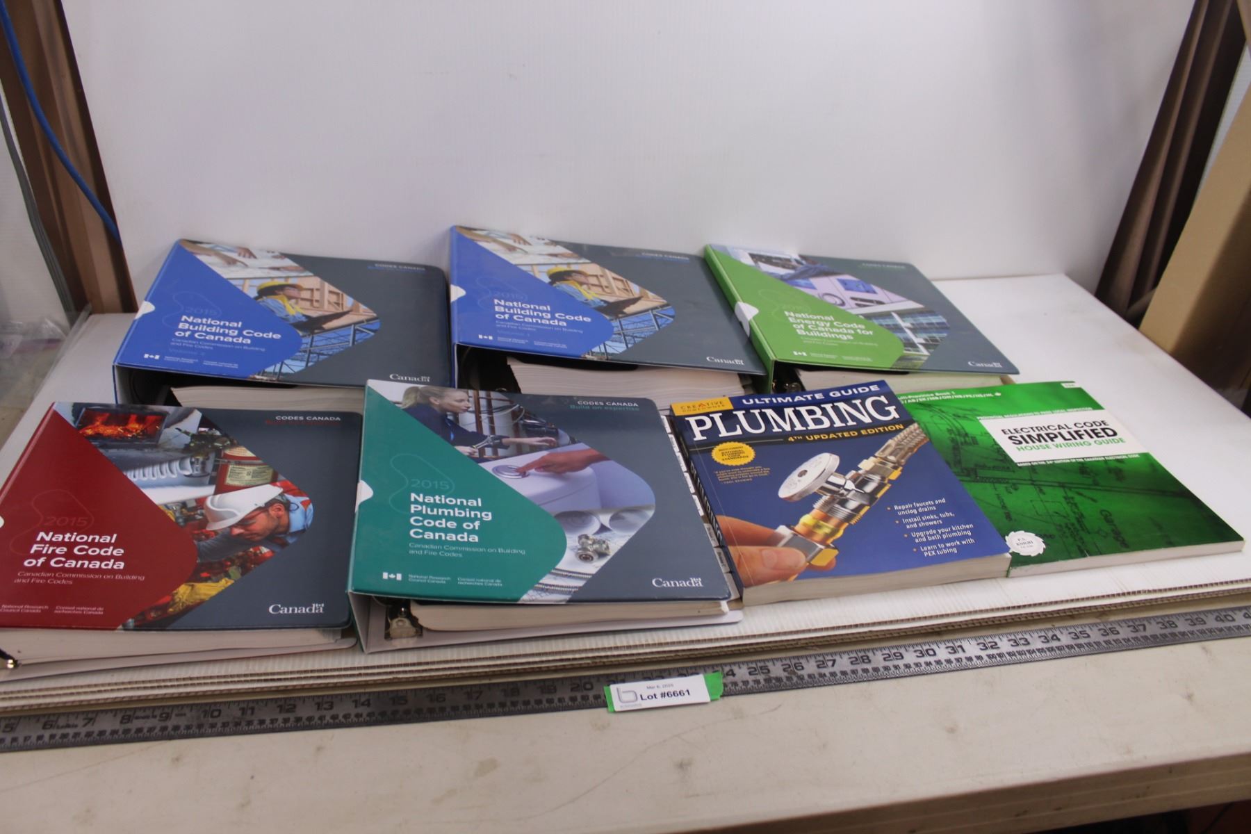 (7) Technical Books (Building Code, Plumbing Code, Fire Code, Energy ...