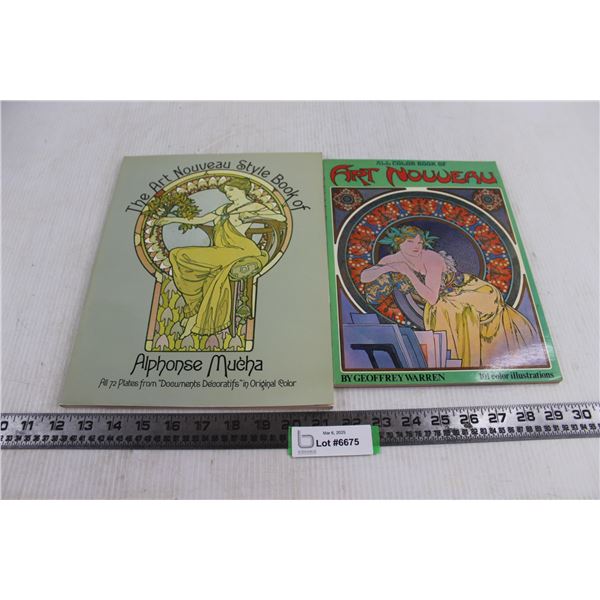 (2) Art Nouveau Books