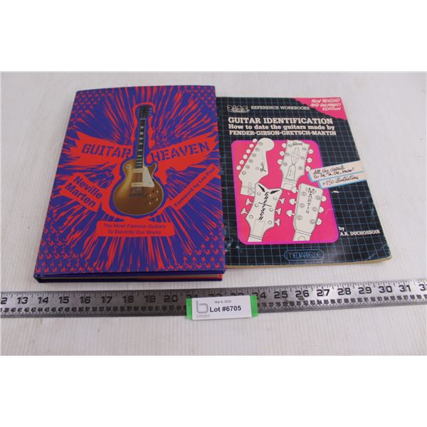 (2) Guitar Books (Guitar Heaven & Guitar Identification)