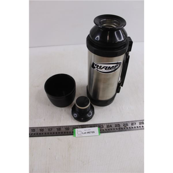 Champ Insulated Thermos 11.5" Tall