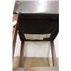 Image 3 : * Faux Leather Wood Framed Bar Stool - 45" Back & 29" Seat