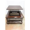 Image 1 : * Wood Veneer Raisable Top Coffee Table 32 x 28 x 20" & 29" Raised - As is