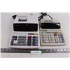 Image 1 : (2) Sharp Office Calculators (EL2607R3 & EL1801V) - Tested