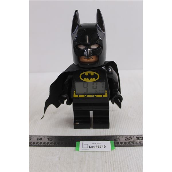 Lego Batman Clock 10" Tall