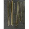 Image 2 : 8 Gold Coloured Fashion Jewellery Necklaces