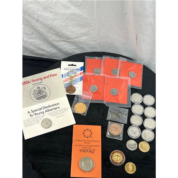 Commemorative Dollars, Tokens, Pins & More