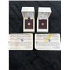 Image 1 : 2 Miniature Krugerrands (Certificated State 14k)