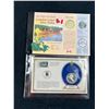 Image 1 : Canadian 1965 Canoe Silver Dollar & Canadian Millennium 1986 Silver Dollar