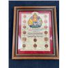Image 1 : Framed Canadian Penny Collection