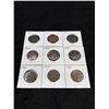 Image 1 : 9 Canadian Pennies
