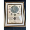 Image 1 : Framed Coins Of King George VI