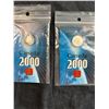 Image 2 : Royal Canadian Mint 2011 Coin Set & 2 Canada 2000 Pins
