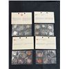 Image 1 : 4 Royal Canadian Mint Uncirculated Canadian Coin Sets