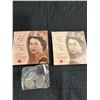 Image 1 : 2 Royal Canadian Mint "Once Upon a Time" Keepsake Booklet with 5 Golden Jubilee 50 Cent Coins Each