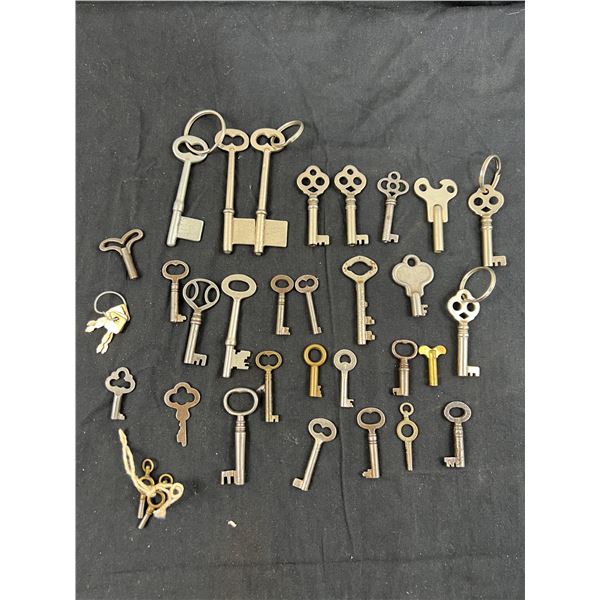 Collection Of Vintage Keys