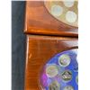 Image 2 : 2 Framed Royal Canadian Mint Coin Sets