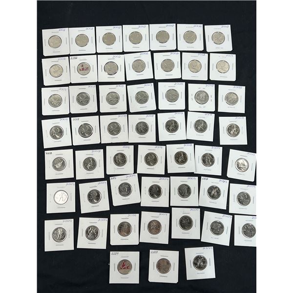 Assorted Canadian Quarters