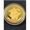 Image 2 : Commemorative 24K Gold Plated Jacques Cartier Coin