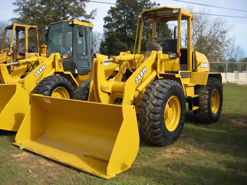 JOHN DEERE 344H RUBBER TIRED LOADER