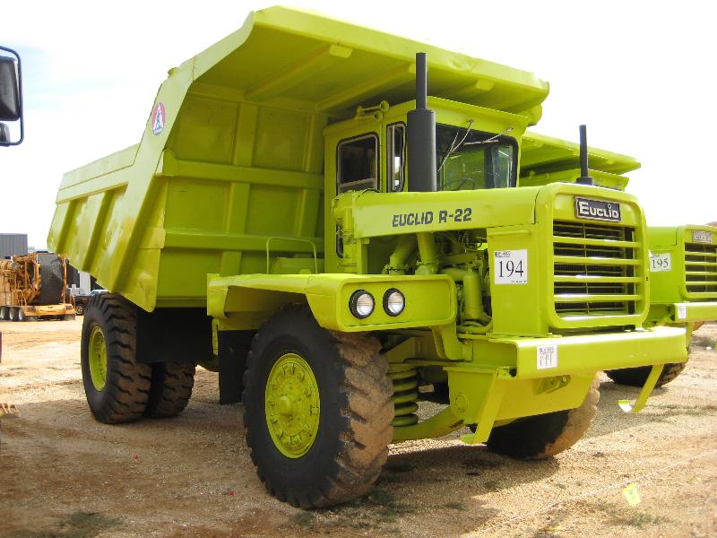 EUCLID R-22 RIGID DUMP - J.M. Wood Auction Company, Inc.