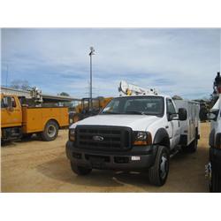 2007 FORD F550 SERVICE TRUCK