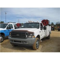 2002 FORD F550 SUPER DUTY SERVICE TRUCK