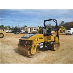 CAT CB334D VIBRATORY ROLLER