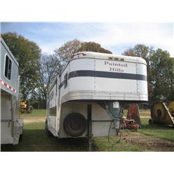 1987 TC TRAILERS 24' HORSE TRAILER