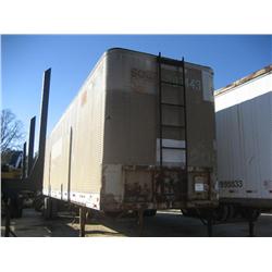 1972 FRUEHAUF 40' OPEN TOP CHIP VAN