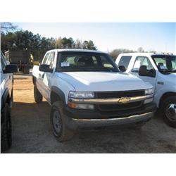 2002 CHEVROLET 2500HD 4X4 PICKUP