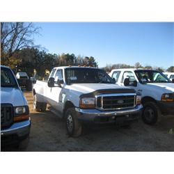 2001 FORD F350 DUALLY 4X4 PICKUP
