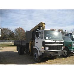 1985 MACK MIDLINER HYD BOOM TRUCK