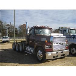 1989 FORD LTL9000 TRI-AXLE TRUCK TRACTOR