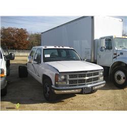 1997 CHEVROLET 3500 S/A CAB & CHASSIS