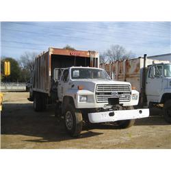 1989 FORD S/A GARBAGE TRUCK