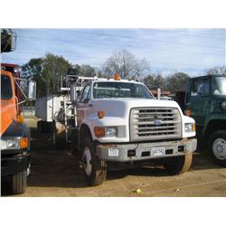 1995 FORD F SERIES S/A TRASH TRUCK