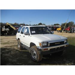 1991 TOYOTA 4-RUNNER 4X4