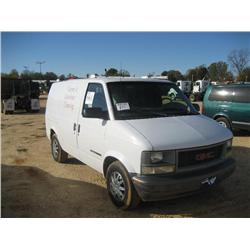 1997 GMC SAFARI AWD CARGO VAN