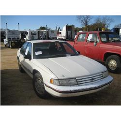 1992 CHEVROLET LUMINA 3.1 4 DOOR SEDAN