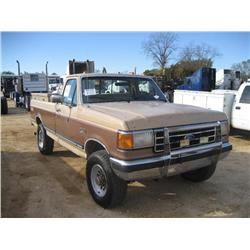 1991 FORD F250 4X4 PICKUP
