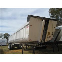 1986 FRUEHAUF 37' ALUM DUMP TRAILER