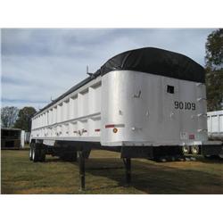 1990 TRAILSTAR 39' ALUMINUM DUMP TRAILER