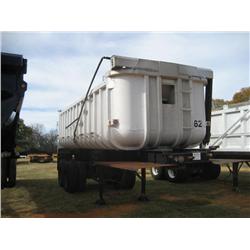 1975 FRUEHAUF 22' ALUMINUM DUMP TRAILER