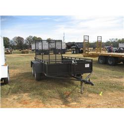 SHOPBUILT 6'X12' T/A TAG TRAILER W/TAILGATE (