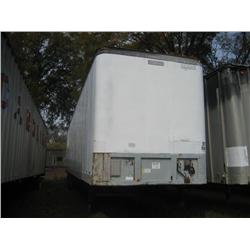 1986 FRUEHAUF 48' VAN TRAILER