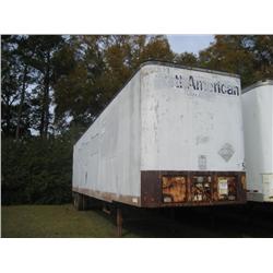 1978 FRUEHAUF 45' VAN TRAILER